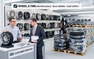 Tire and wheel retailers